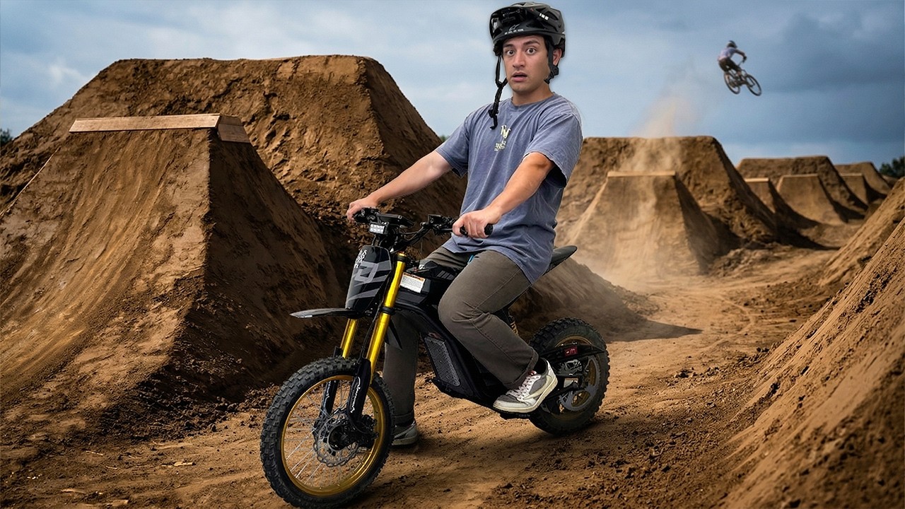 I Brought a Budget E-Bike to a Pro Jump Park&hellip;