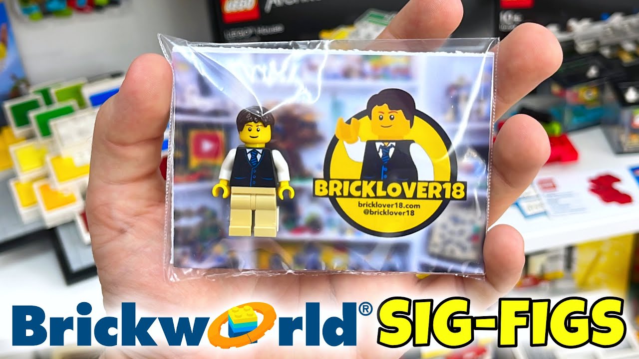 CUSTOM BL18 LEGO SigFig for BrickWorld Chicago 2023
