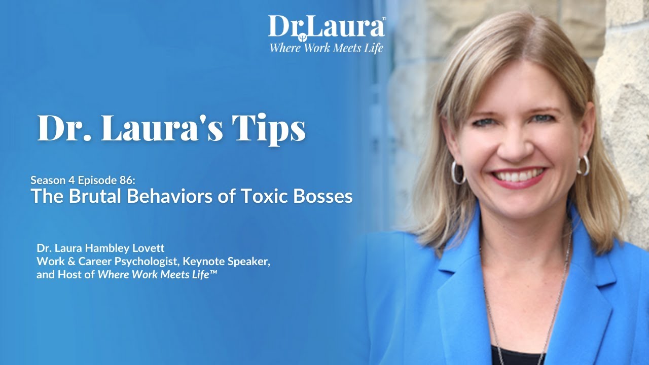 The Brutal Behaviors of Toxic Bosses