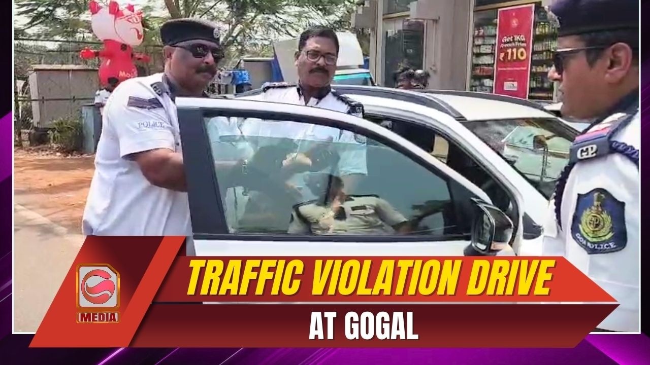 Traffic Violation Drive at Gogal