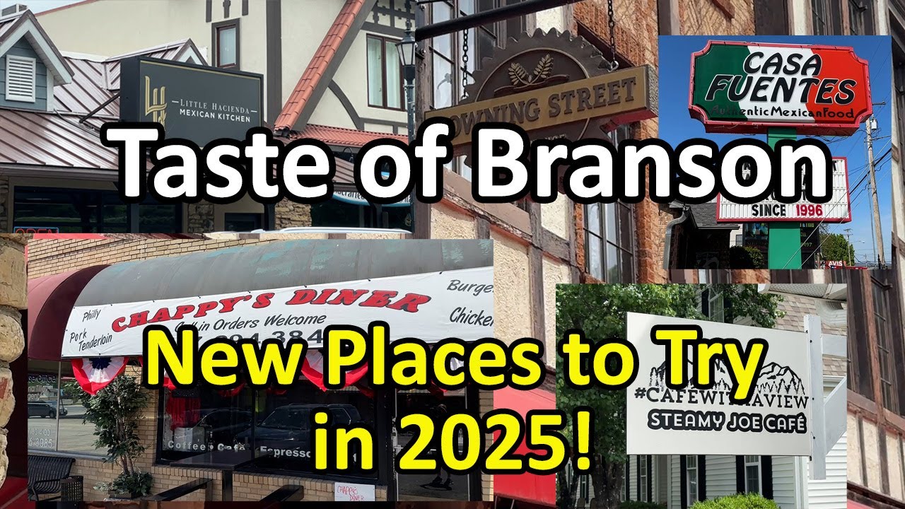 Taste of Branson: New Restaurants to Try Around Branson Missouri in 2025