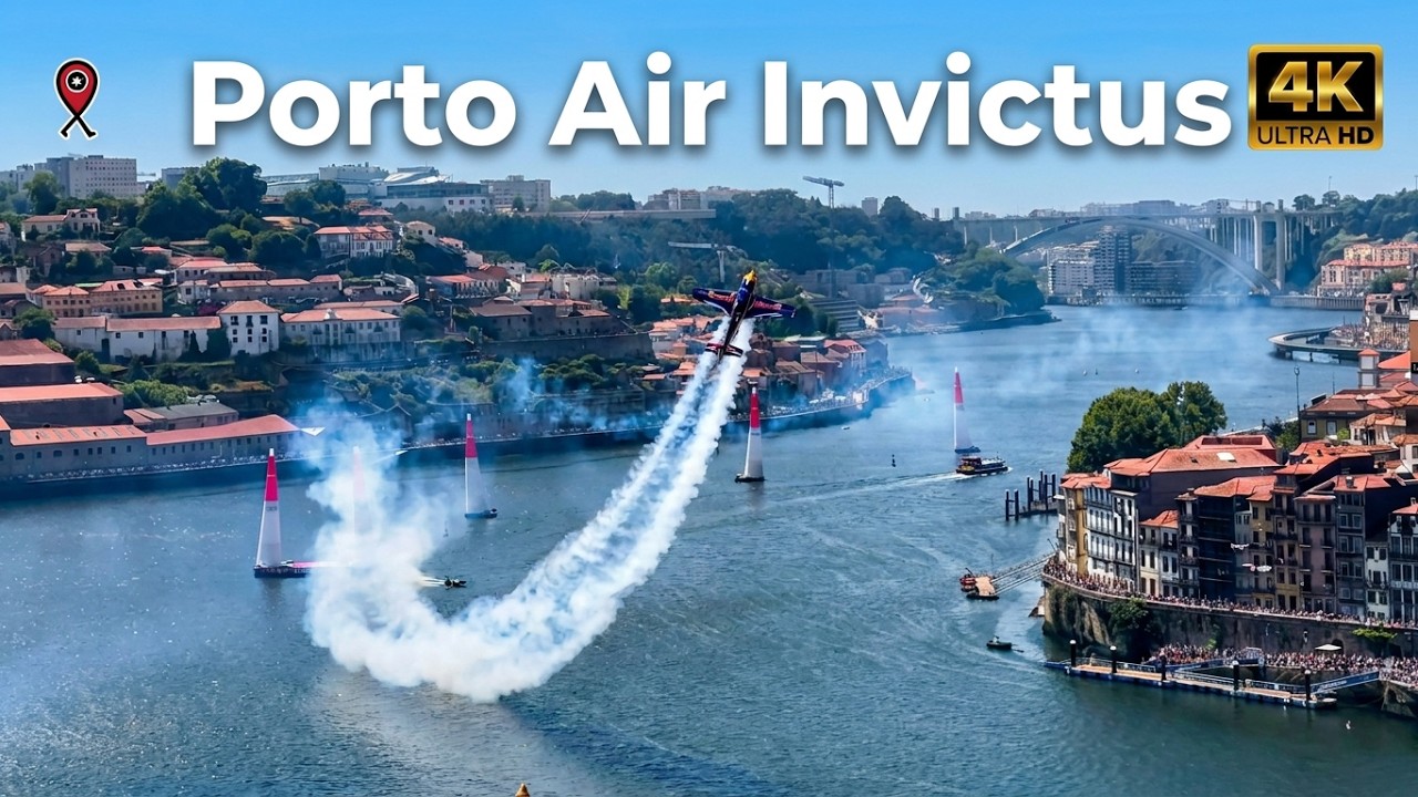 Авиашоу Порту Air Invictus 2026 🇵🇹 ✈️🔥| Лучшие моменты высшего пилотажа [4K] ASMR Звук