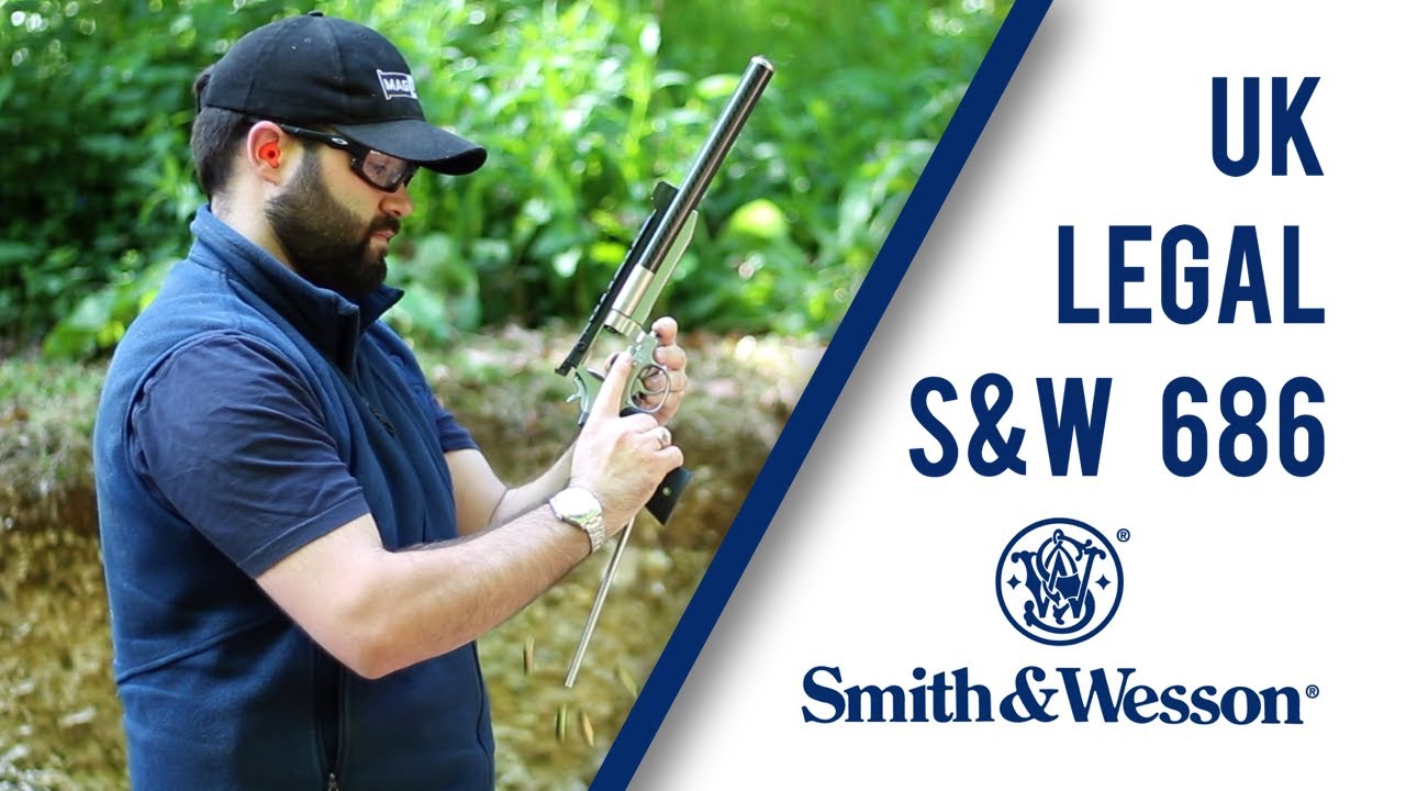 357 Smith & Wesson 686 Длинноствольный револьвер &mdash; легальный револьвер в Великобритании