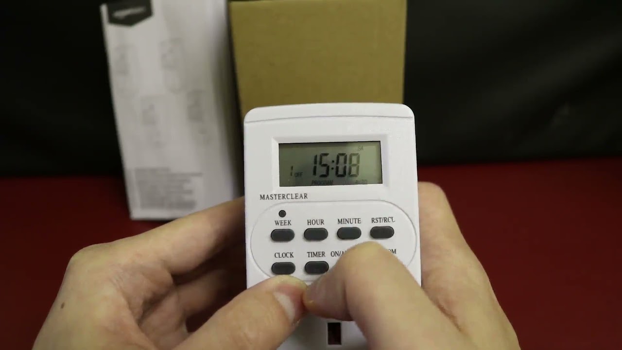Amazon Basics Energy Saving Digital Timer Plug Review, Great product, time is money