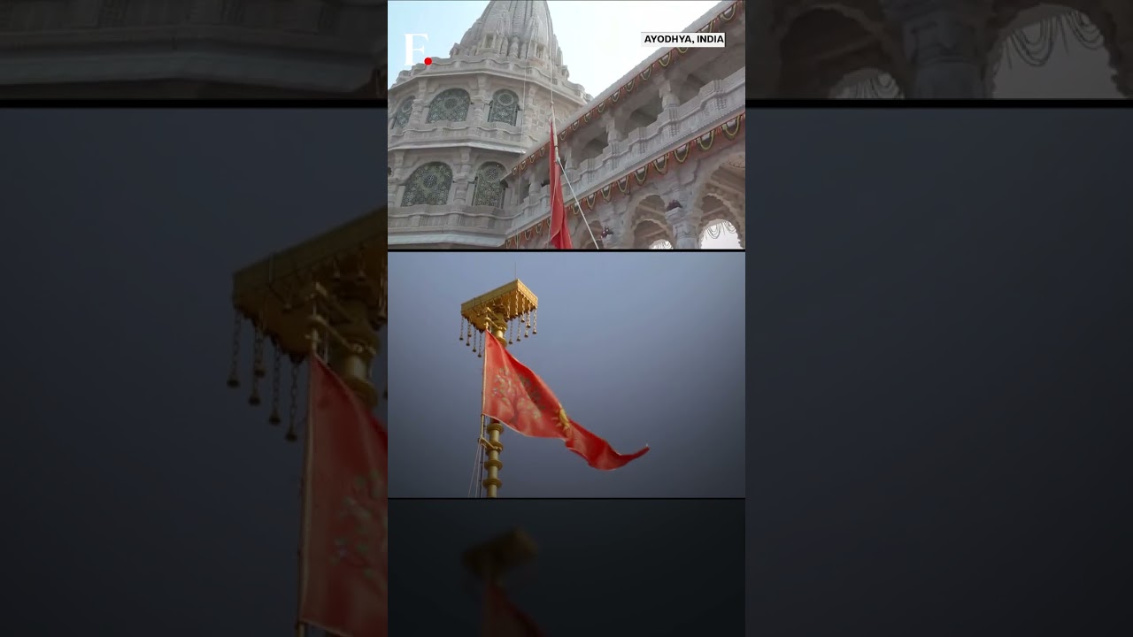 India: PM Modi Hoists Saffron Flag Atop Ayodhya Ram Temple | Subscribe to Firstpost | N18G