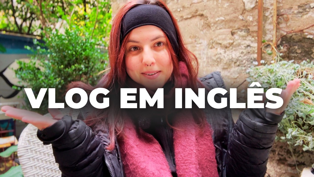 Um dia TODO falando INGLÊS em NOVA YORK — Vocabulário do DIA A DIA para PRATICAR