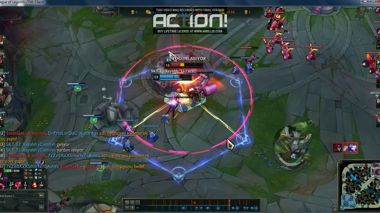 Katarina 1vs5 Penta League Of Legends