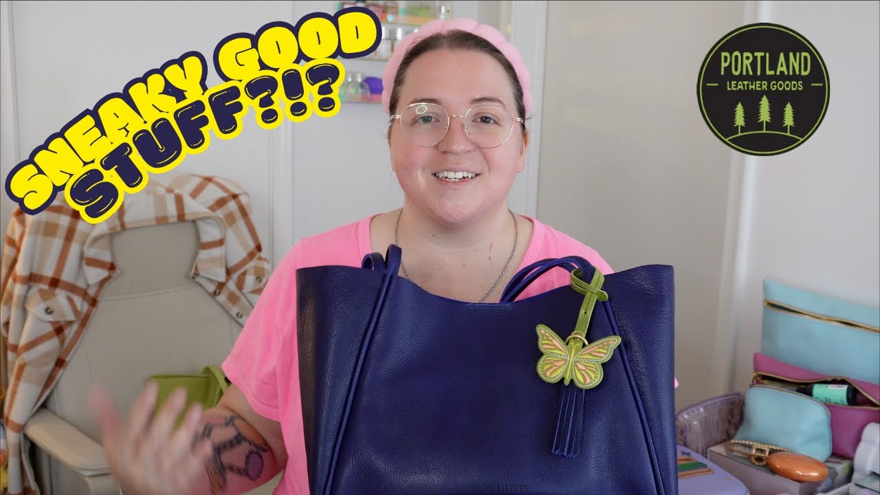 Finally Scored Sneaky Good Stuff?! | Portland Leather Unboxing | Large Verona in Cobalt + Monarca