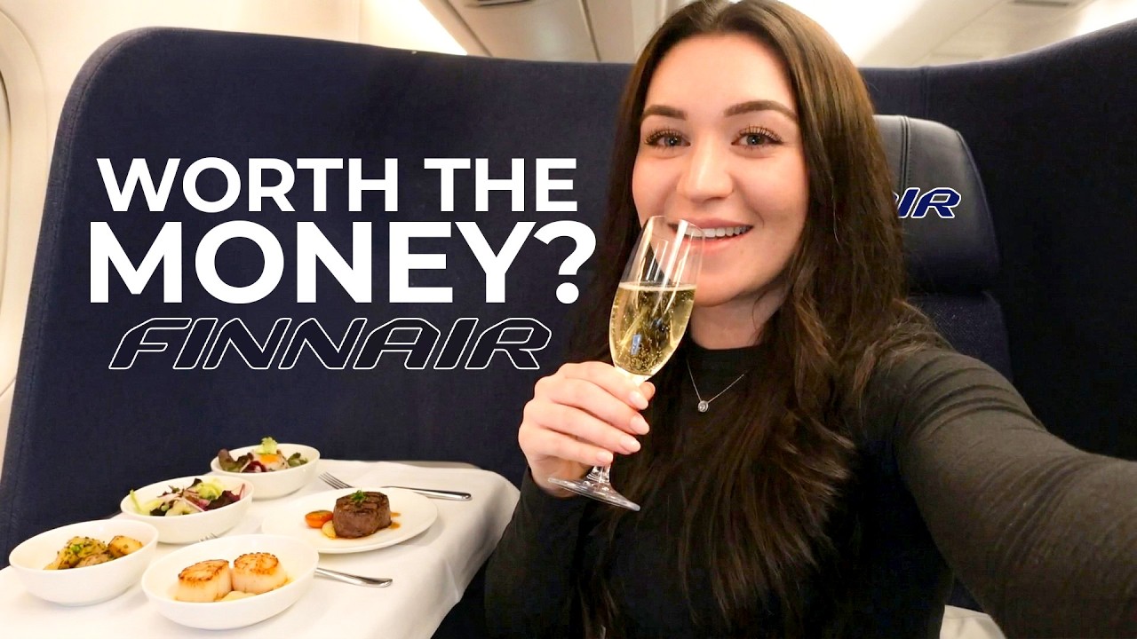 The Most Unique Business Class Seat in the World? Finnair Review