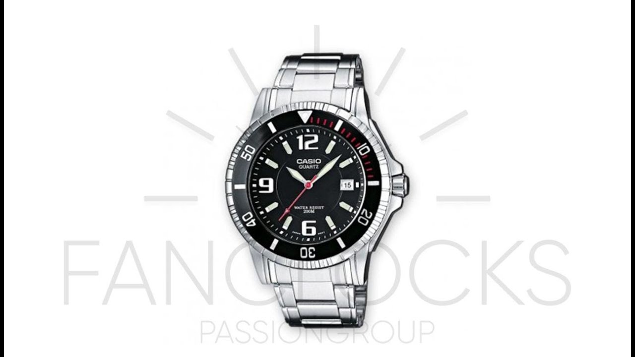 FanClocks Collection: CASIO QUARZO 200M REF. MTD-1053D-1AV