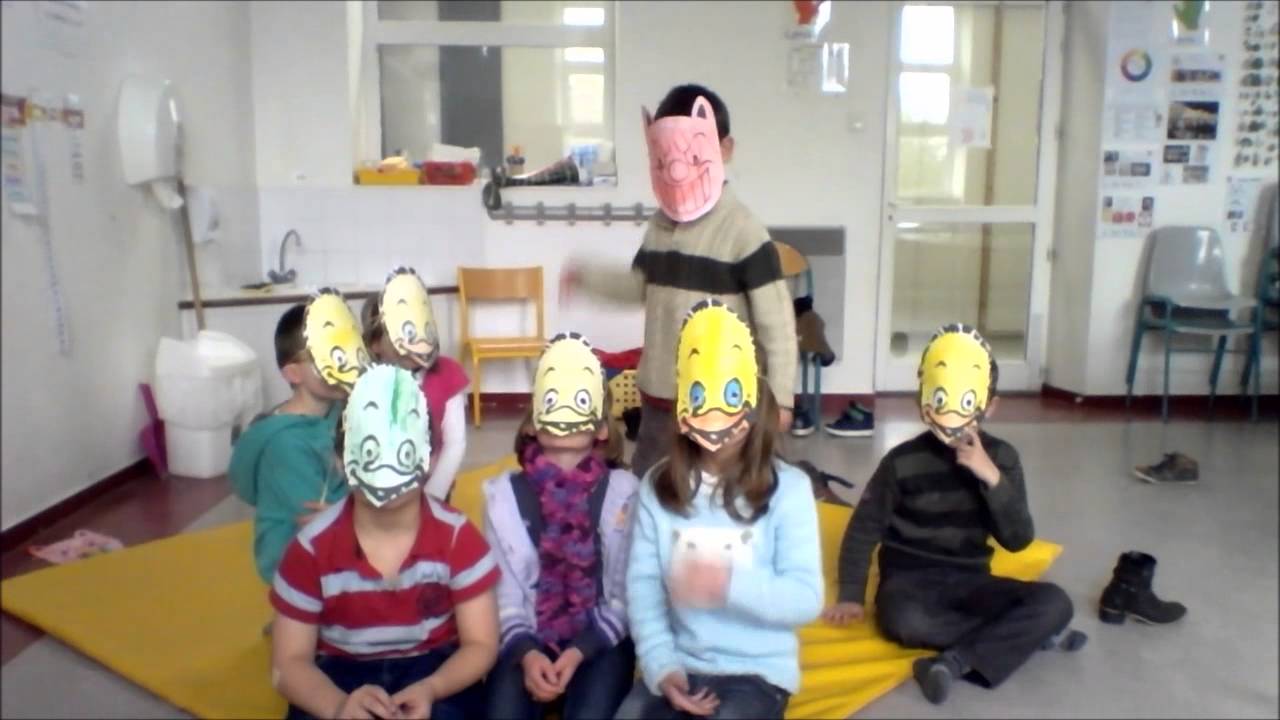 L'école des poussins inspiré de Claude Ponti