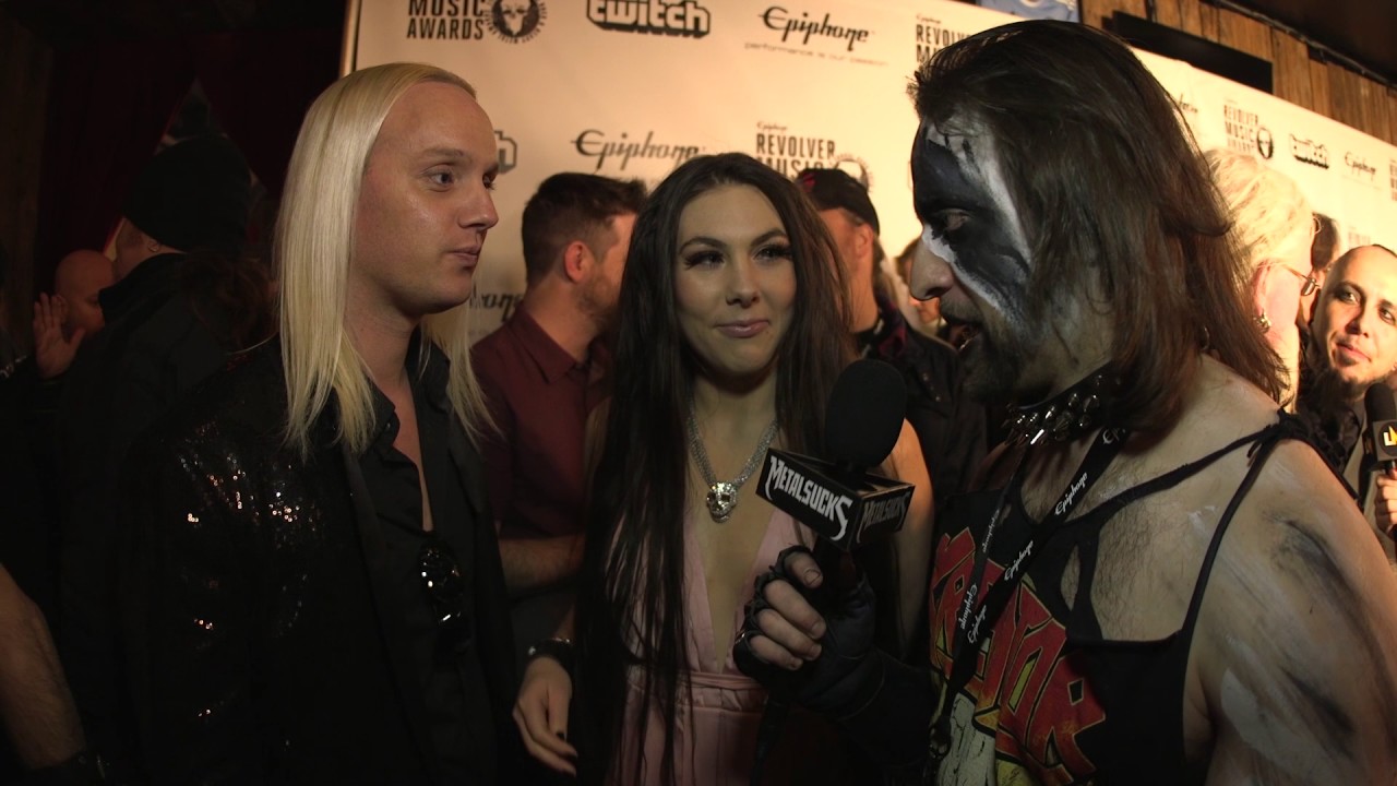 AMARANTHE Interview, Revolver Music Awards 2016 Black Carpet | MetalSucks