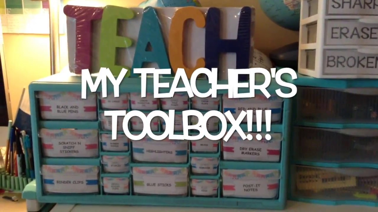 MY TEACHER'S TOOLBOX!!!