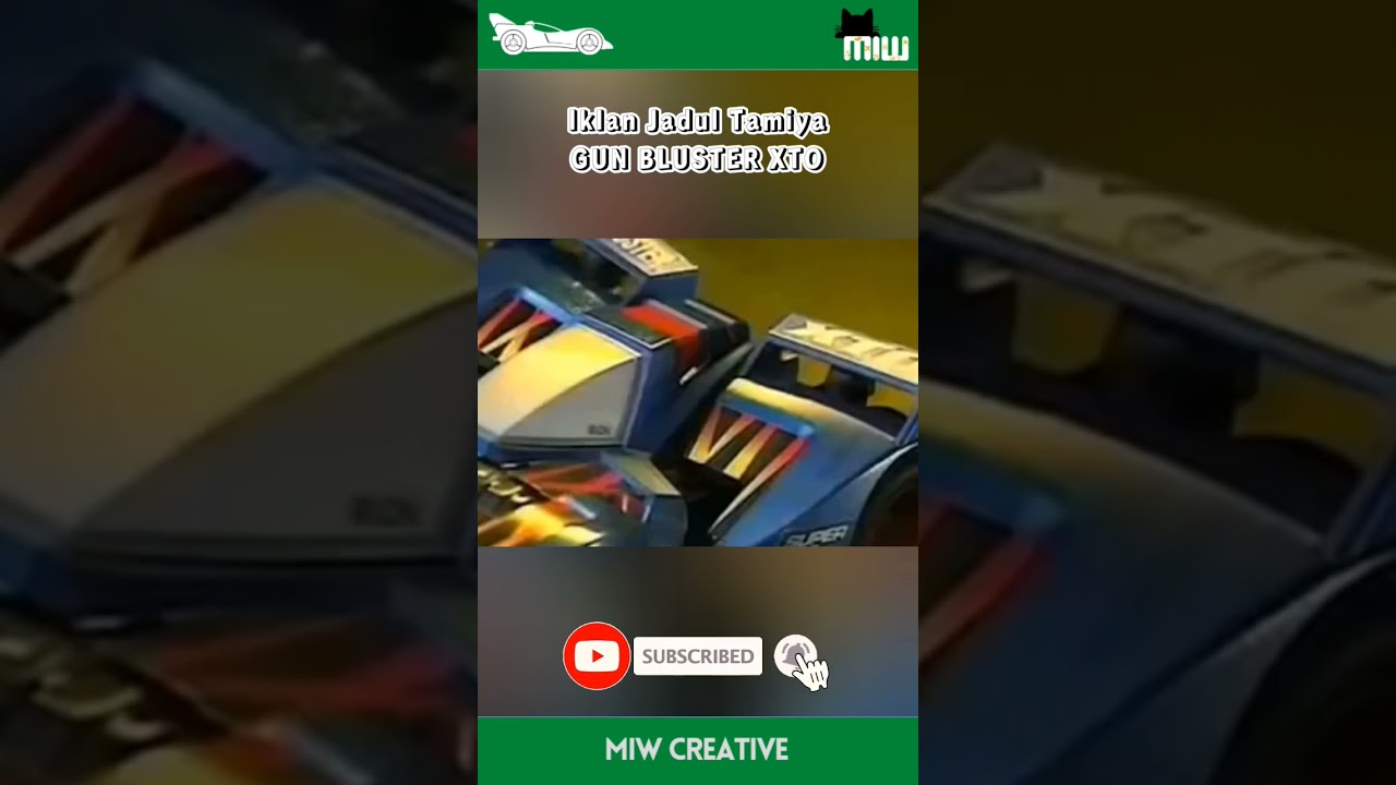 gun bluster XTO - Tamiya Commercial