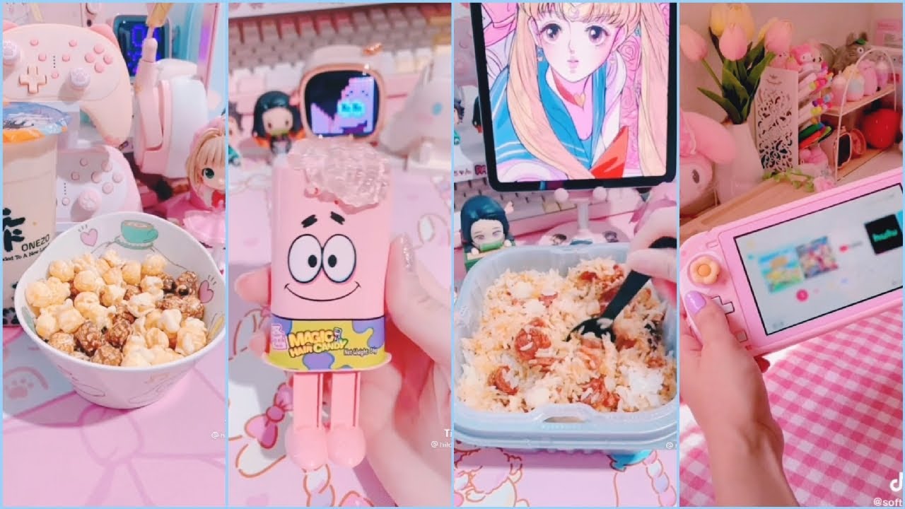 Kawaii Drinks Foods Snacks Unboxing Tiktok Compilation