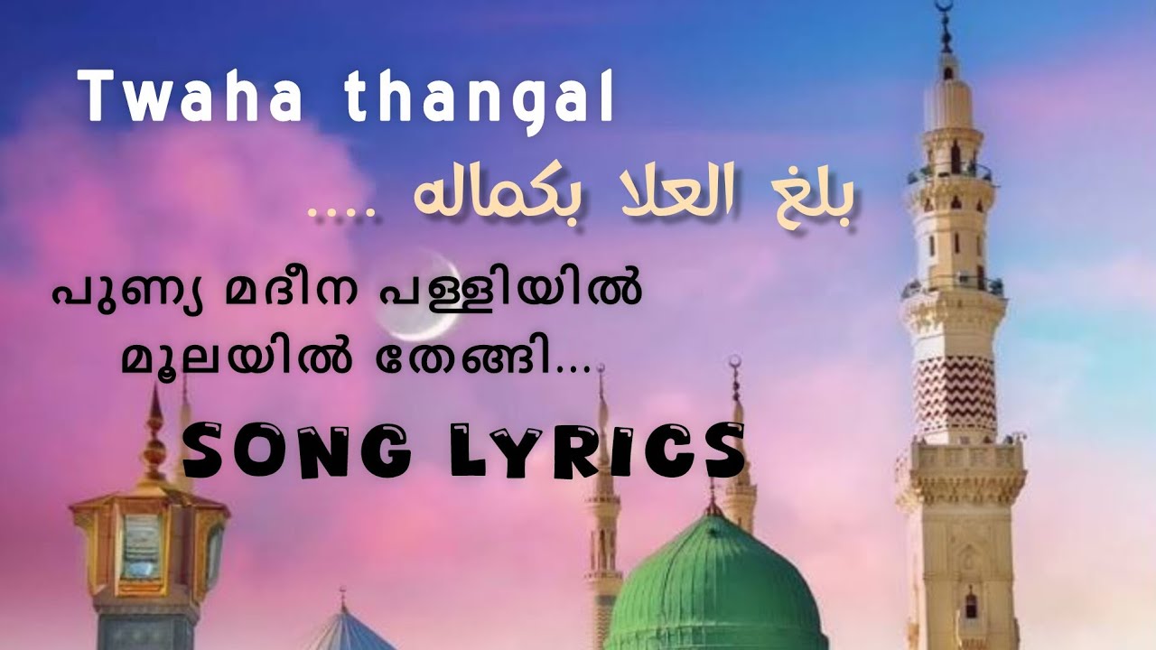 Twaha thangal balagal ulaa bi kamaali song lyrics #malayalamsong #islamic#song #viralvideo#trending