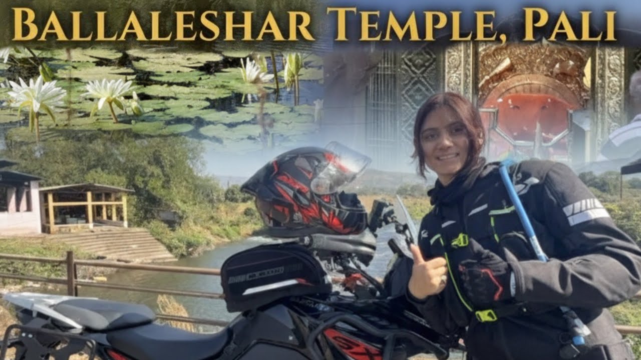 Ep-4 | A Brahmin sage | Shree Ballaleshwar Temple, Pali 🕉️ | Ashtavinayak Ride #amritadogra 