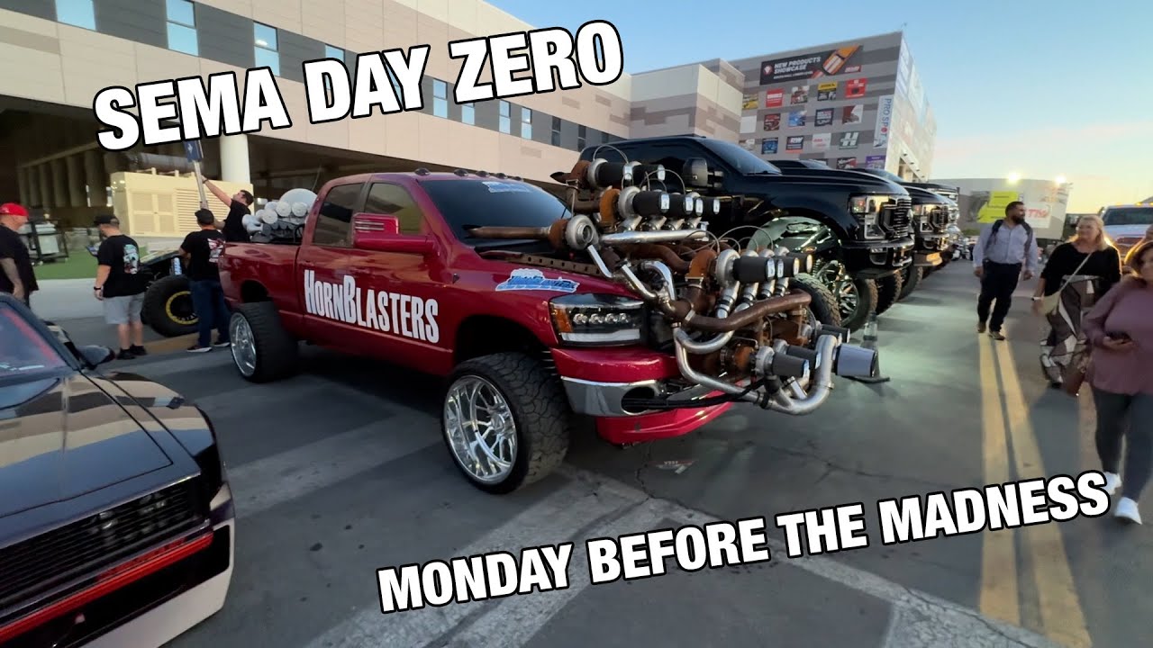 SEMA 2025 Day Zero | Las Vegas | Pre-Show Walkthrough &bull; Cars In The Wild