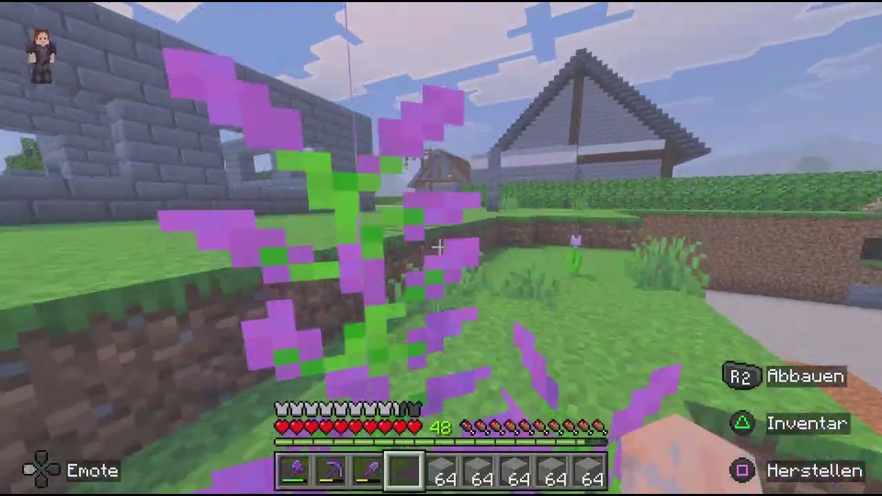 An der Fläche weiter arbeiten   Minecraft Projekt #1812 Minecraft Deutsch