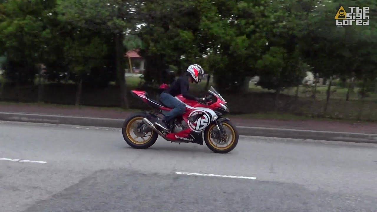 Kawasaki Ninja ZX-6R SC Project slip-on exhaust