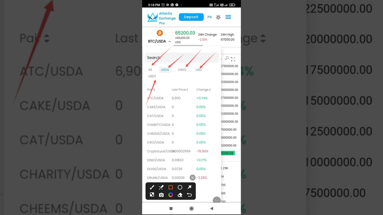 ATLANTIS EXCHANGE PRO 👉 FREE 100 💲 SIGNUP BONUS 👉 REFERAL PROGRAM 👉LIVE  TRADING with XRP & PENGUIN