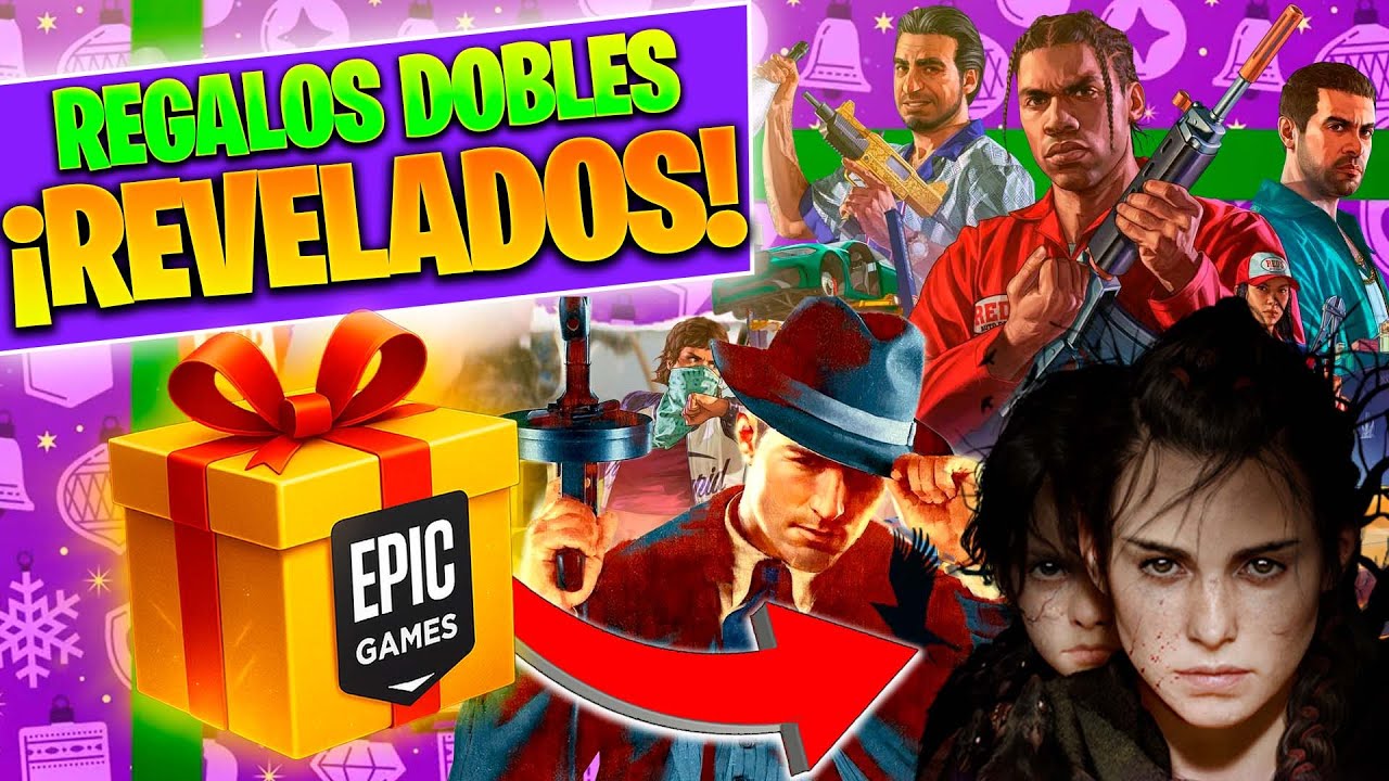 &iexcl;REVELADOS! 2 JUEGOS MISTERIOSOS EPIC GAMES MA&Ntilde;ANA 🎁
