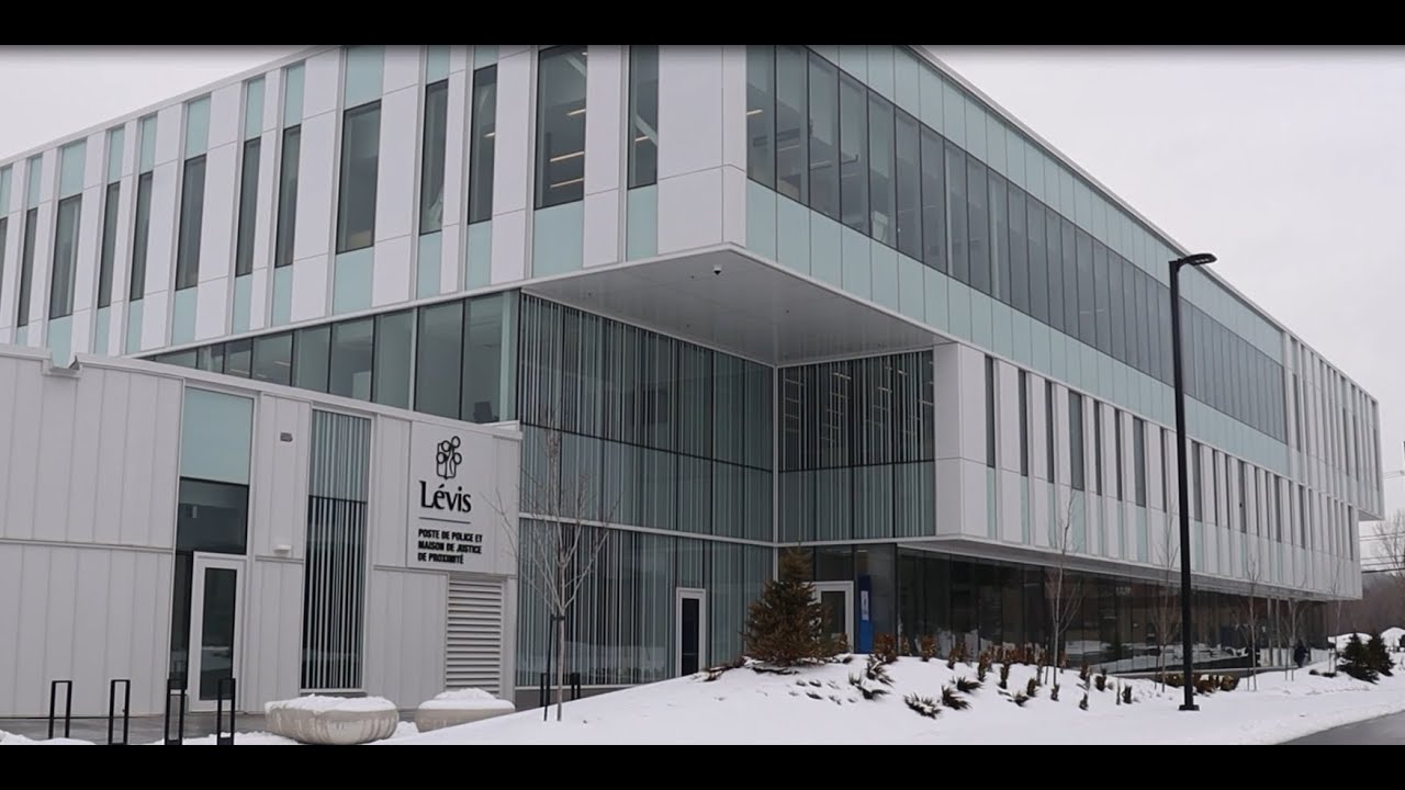 Lévis dévoile son Poste de police et Maison de justice de proximité