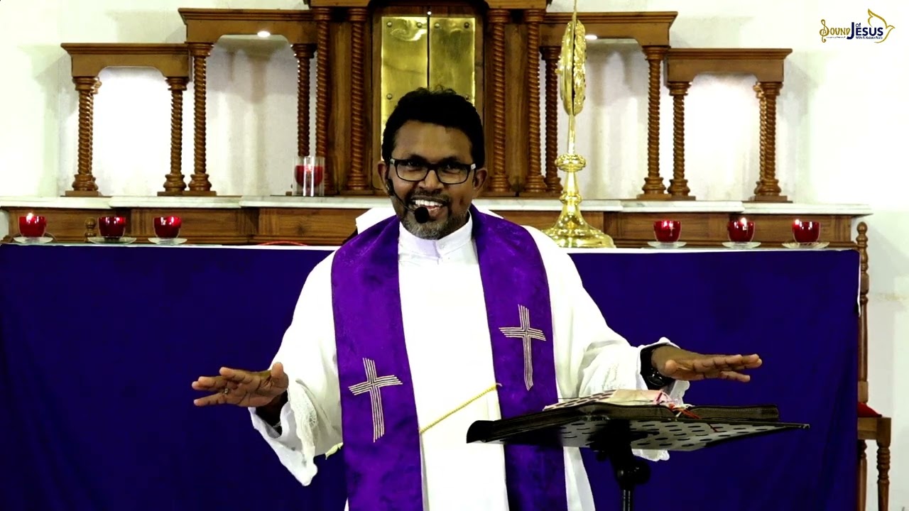 30th Day of 40 Days Retreat (Sermon) මා ඔසවන්නට එසවුණු සමිදු පෙම👨‍👧‍👦🥰💖