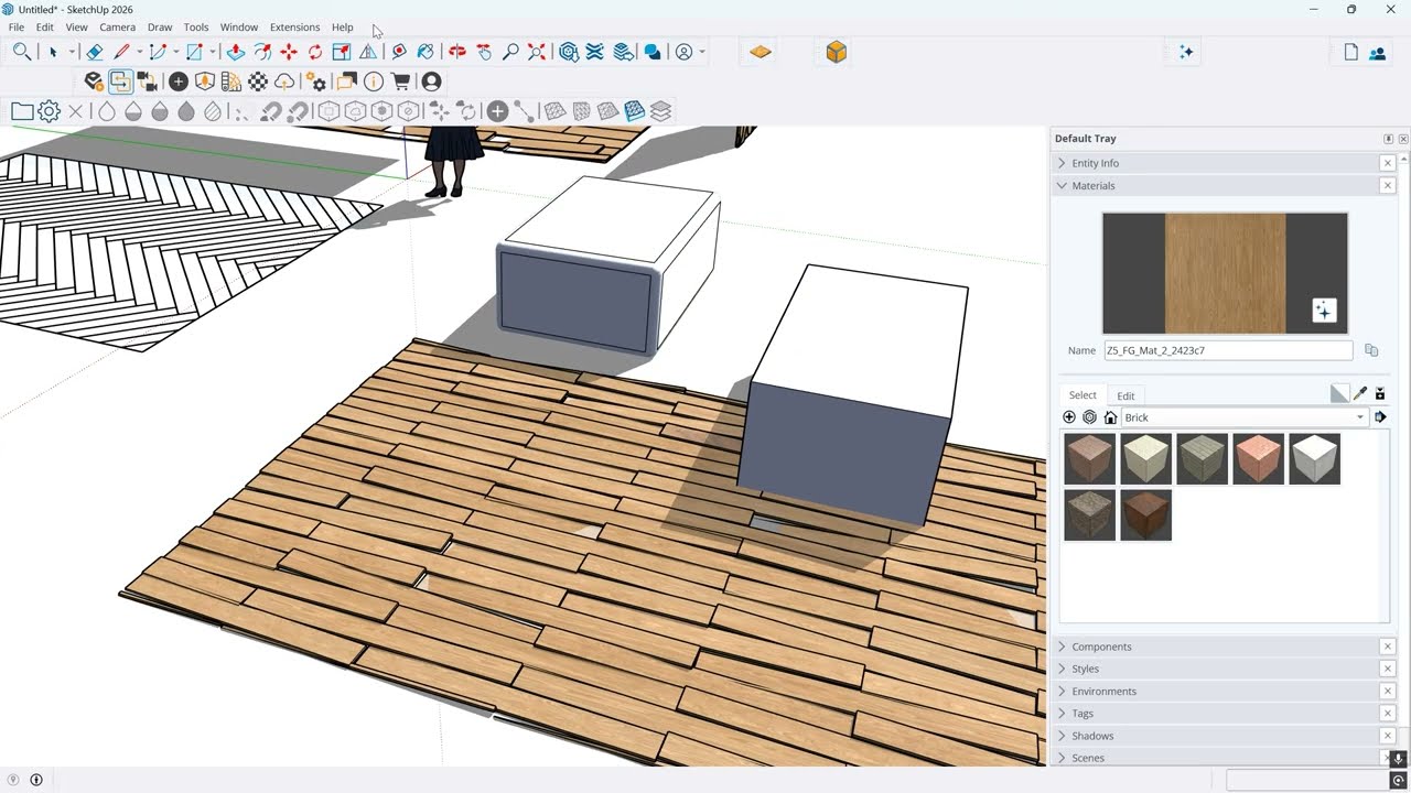 No More Flat Textures! SketchUp Z5 Floor Generator & Chamfer Tutorial