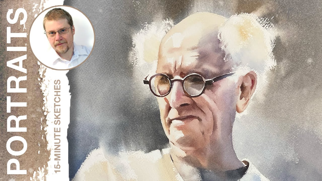 #210 Beni (Watercolor Portrait Tutorial)
