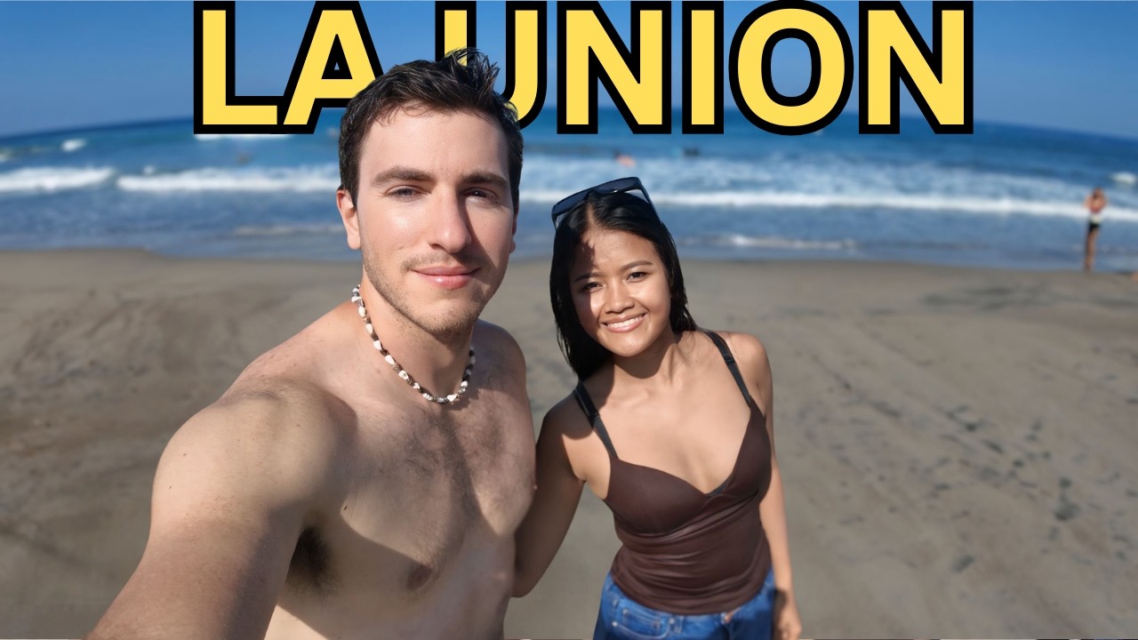 🇵🇭 Surfing BIG Waves in La Union, Philippines (First Time!)