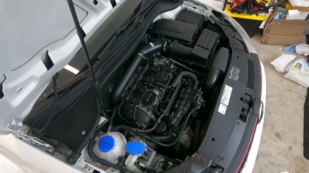 MK6 GTI, CTS Turbo Oil Catch Can, Install