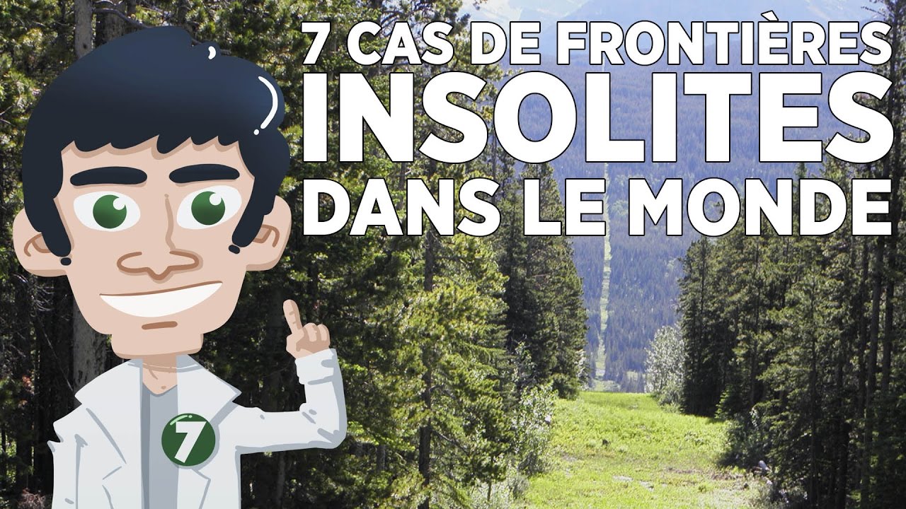 7 cas de frontières insolites dans le monde
