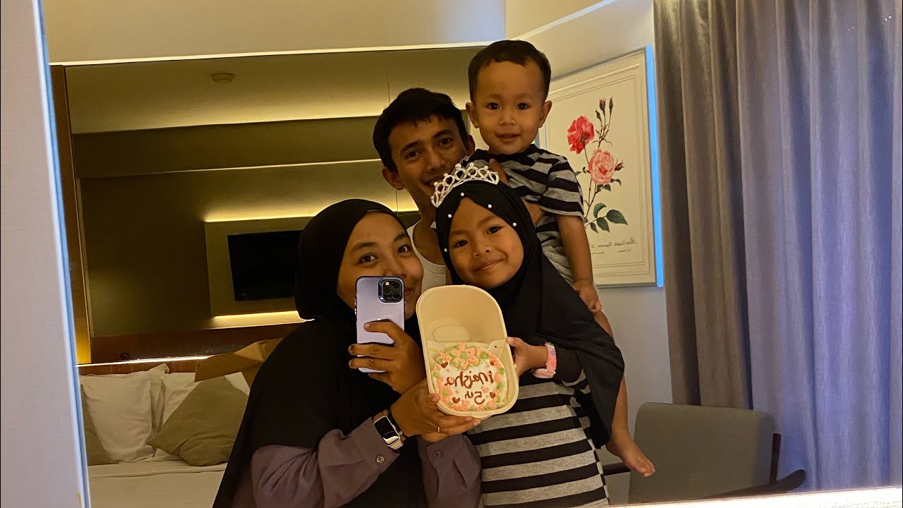 Milad Kakak Maisha dan Adek Arsa.