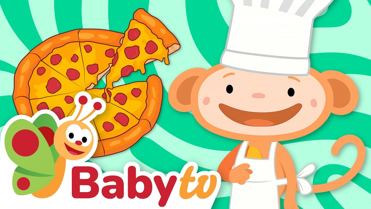 Oliver Faz Pizza | Cozinha Divertida para Crianças com a BabyTV 🍕👩‍🍳