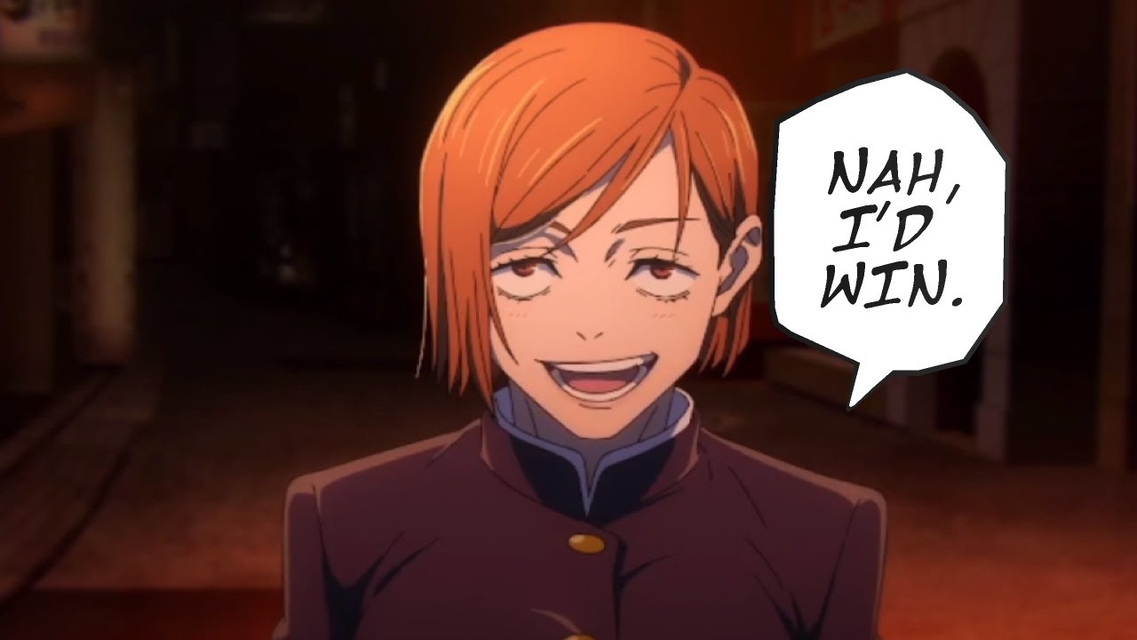 Nobara calls Mahito a bitch (Dub)
