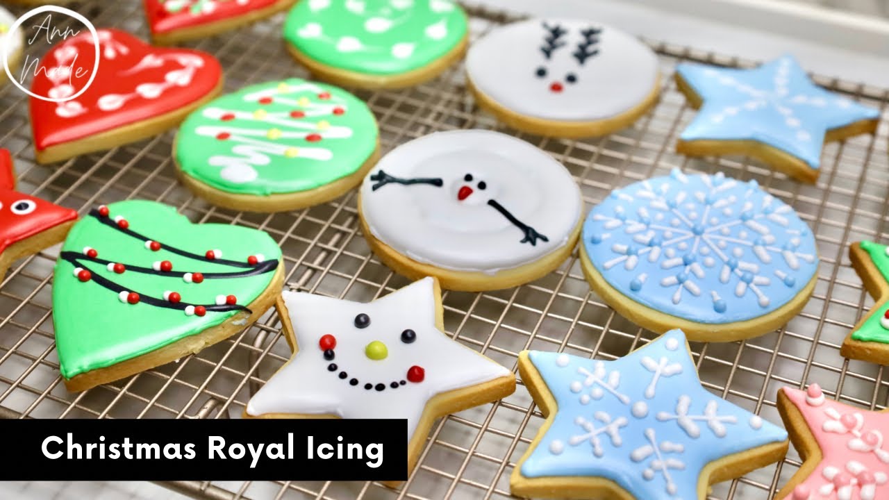 คริสต์มาส รอยัลไอซิ่ง Christmas Royal Icing | AnnMade