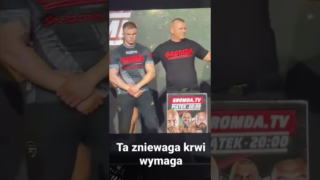 Damian G&oacute;ral vs Remi Gruchała (zniewaga czy stres?) gromda