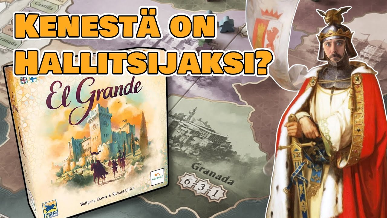 El Grande | Strategiapelin arvostelu | Lautapelit.fi