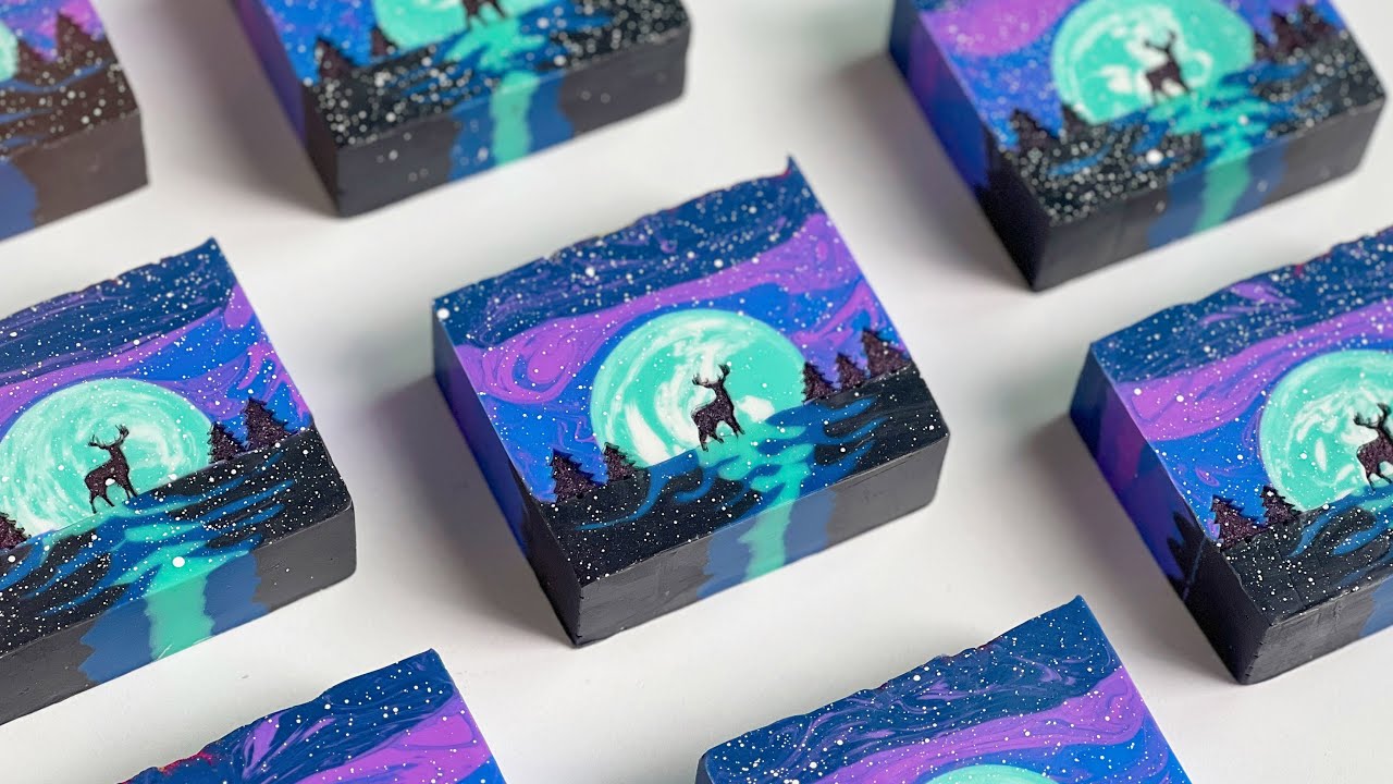 Blue Moon Soap making🌝 잠시 멈춰가도 괜찮아요
