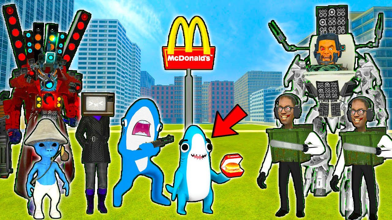 FRATIORUL MAI MIC A LUI DRACULASS VS TITANUL SKIBIDI TOALETA DE STIINTA! DRACULASS ESTE FERICIT!
