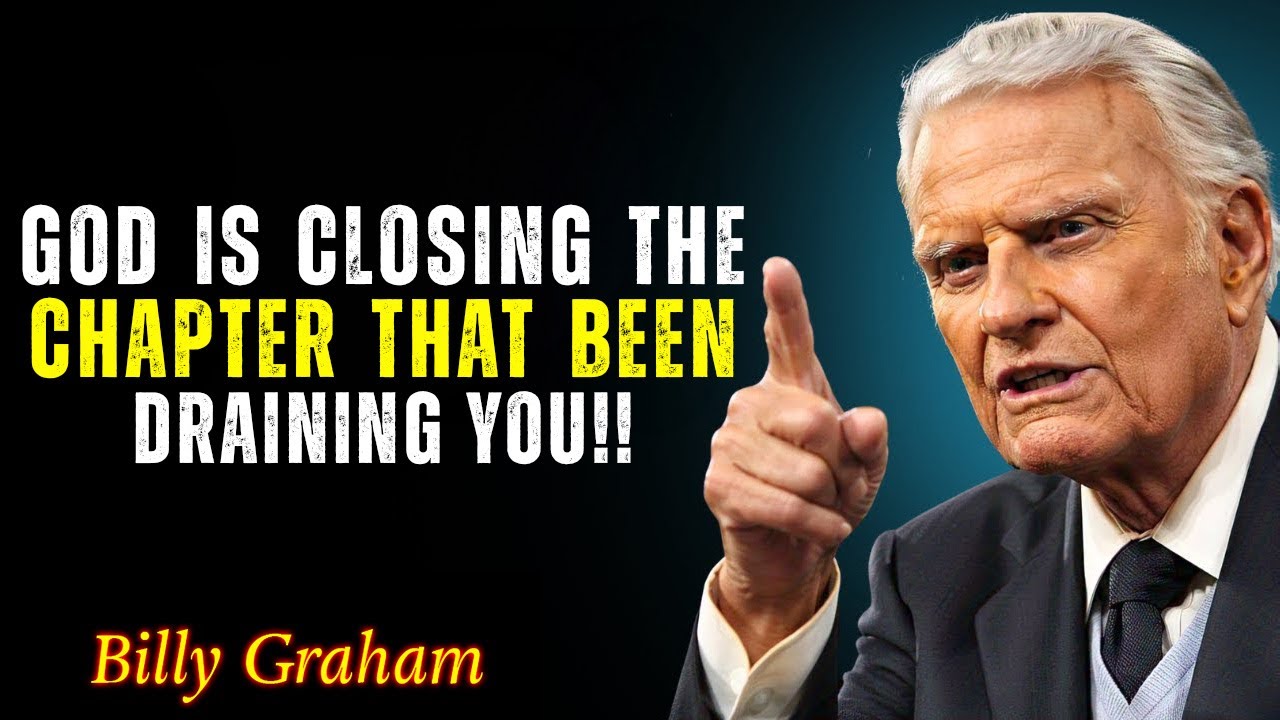 God Is Removing What’s Draining You, Prepare for Peace - BillyGraham