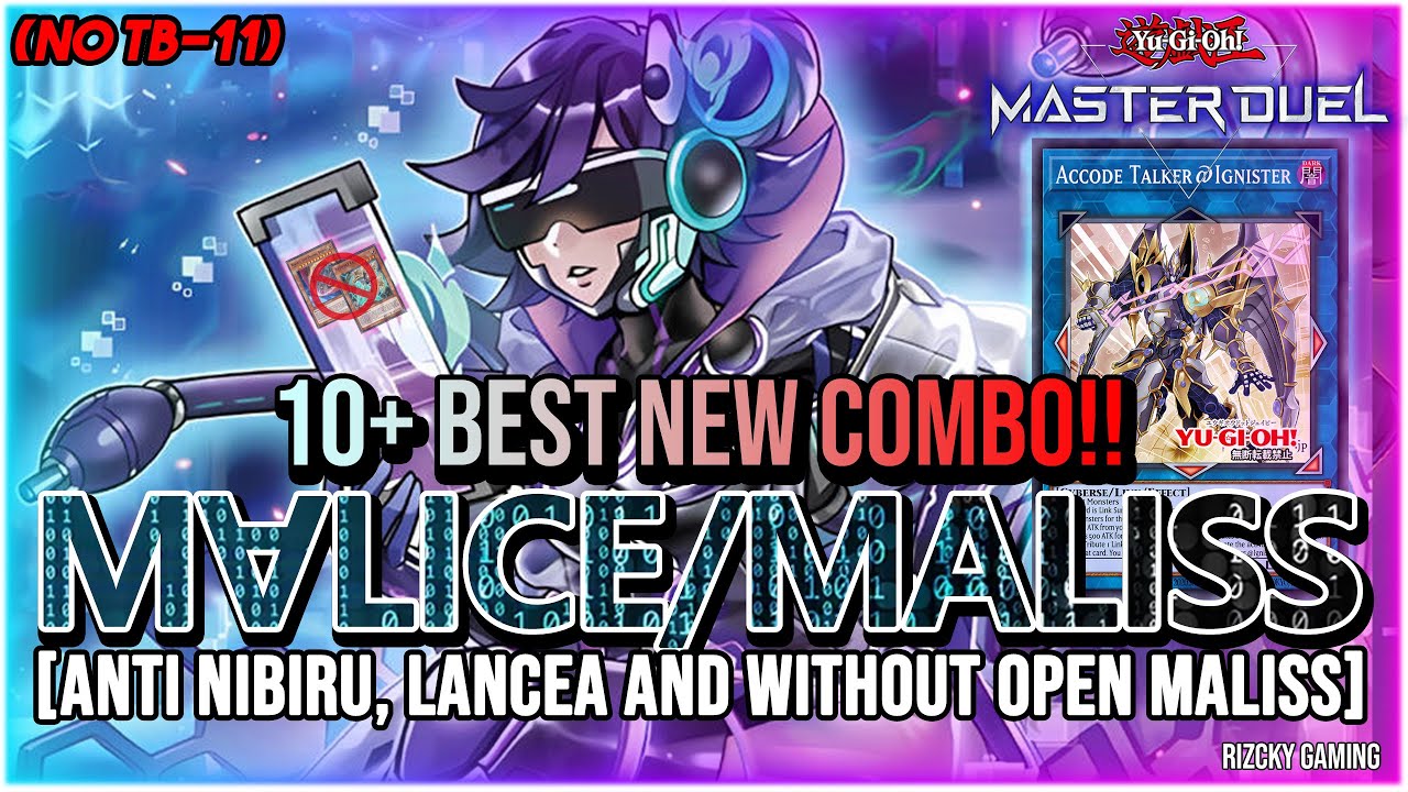 10 BEST NEW M∀LICE / MALISS @IGNISTER COMBO! - [NO TB-11]【Master Duel】