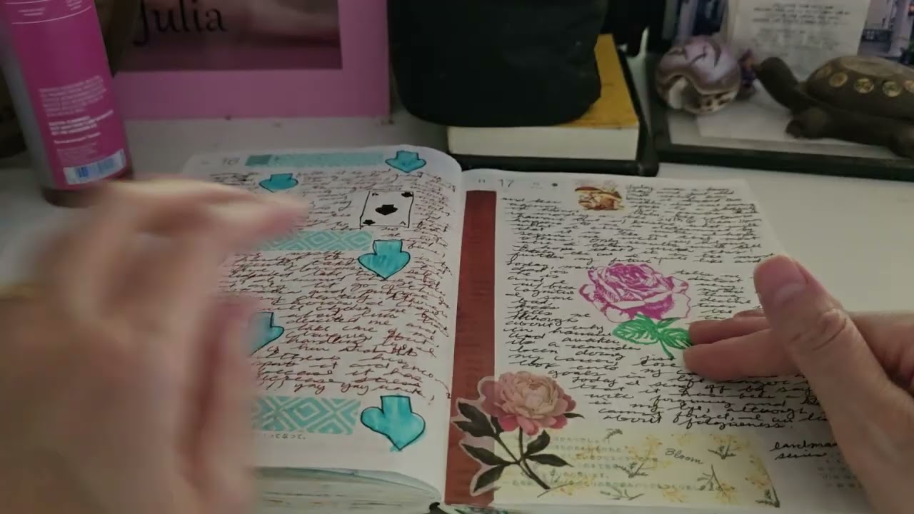 Hobonichi avec July-December 2025 flip through