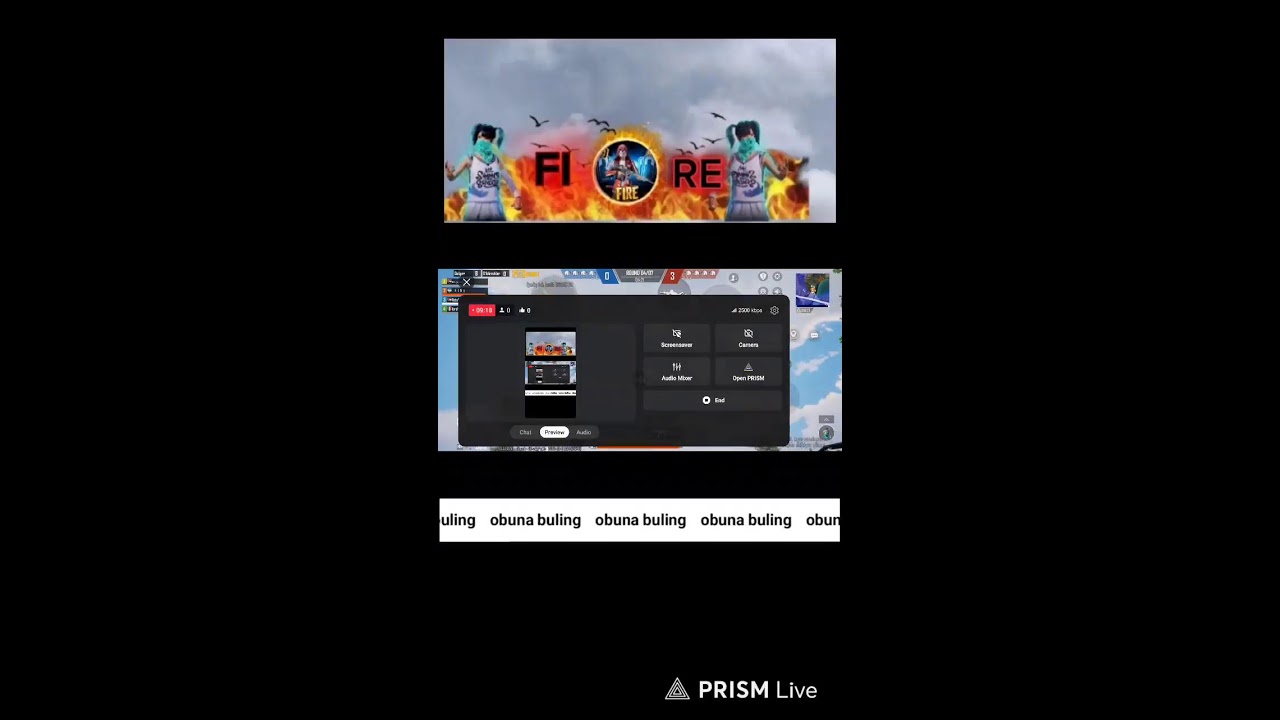 Live streaming of FIRE