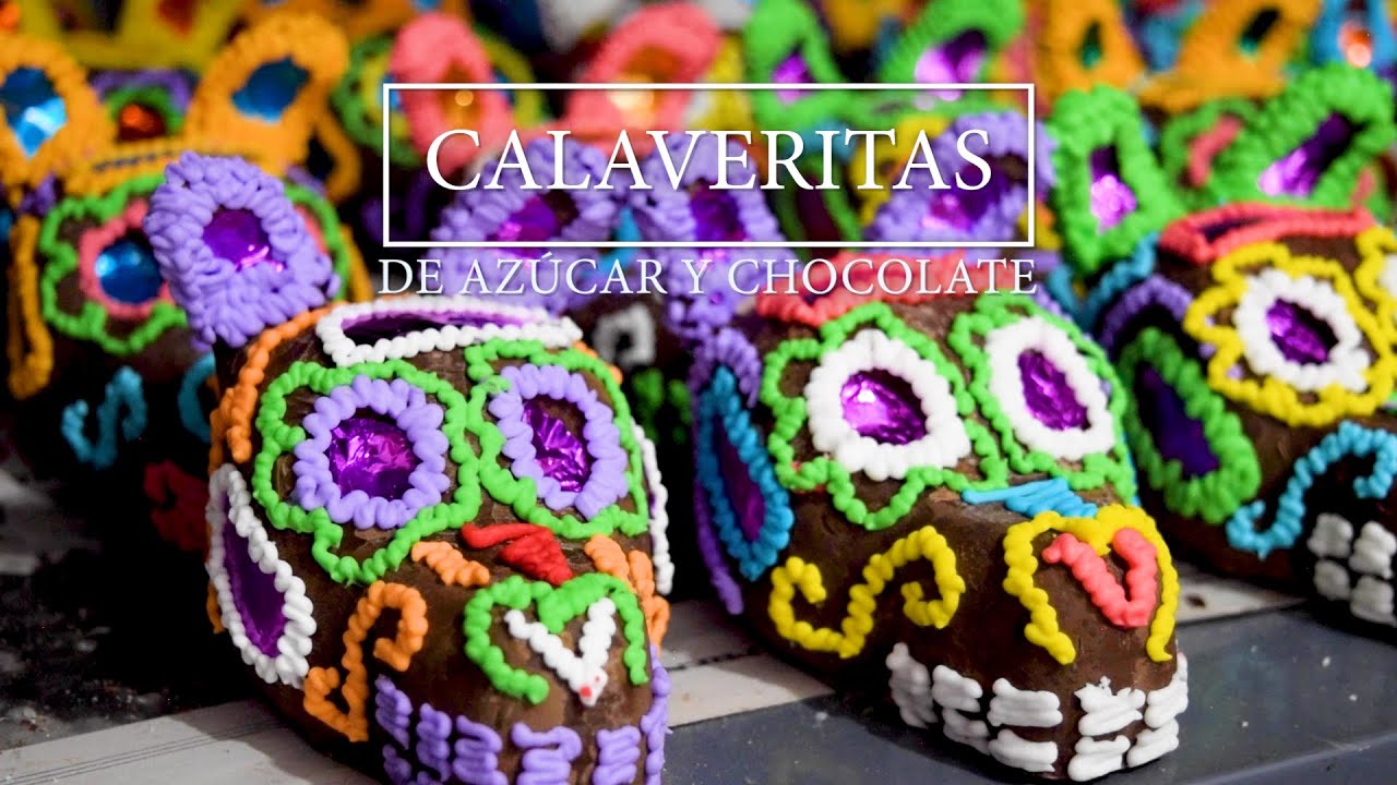 ELABORACIÓN DE CALAVERAS DE AZÚCAR Y CHOCOLATE