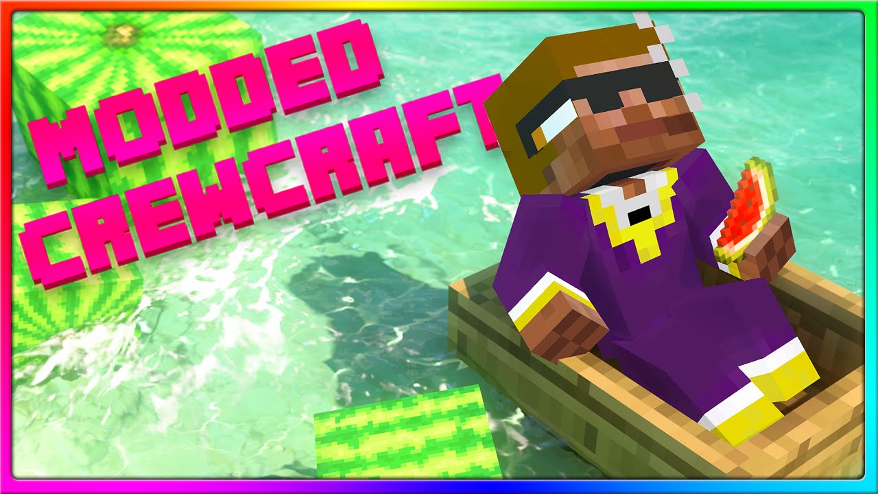 Minecraft - DUDE I JUST JUAN DEAGED YOU! (Modded Crewcraft Episode 2!)