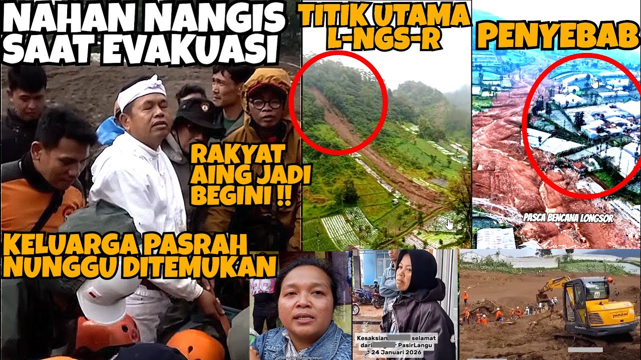 KDM NAHAN NANGIS‼️Saat Evakuasi Cisarua‼️Rakyat Aing Jadi Begini‼️Penyebanya Ditemukan⁉️
