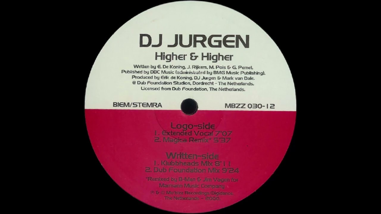 Higher And Higher (Extended Mix) - DJ Jurgen