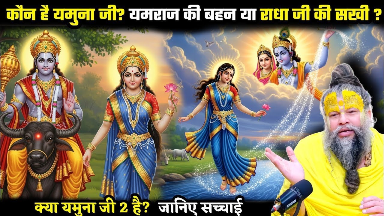 यमुना जी कौन हैं? यमराज की बहन या राधा जी की सखी? जानिए सत्य